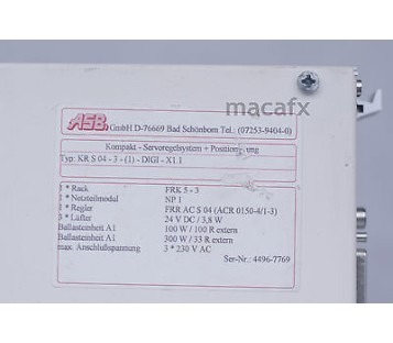 ASB KRS04-3-(1)-DIGI-X1.1 FRK5-3 NP1 FRRACS04 ACR 0159-4/1-3 FRR AC S 04