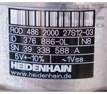 HEIDENHAIN ROD 486 2000 27S12-03 ( ROD486200027S1203R ) 376886-0L  ROD486 ! NEW