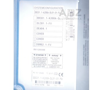 REXROTH INDRAMAT DDC01.1-K200A-DL01-01-FW R911266488