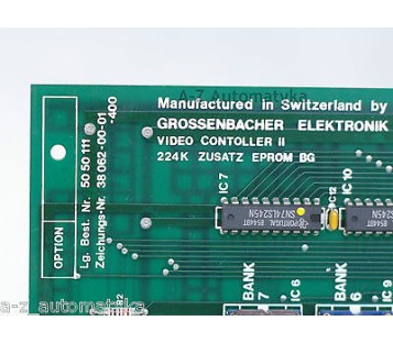 Grossenbacher VIDEO CONTROLER II  5050111 ( 50 50 111  50-50-111  )