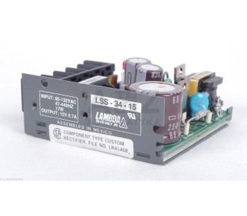 LAMBDA LSS-34-15  LSS3415 94R007072 POWER SUPPLY 15V 0,7A