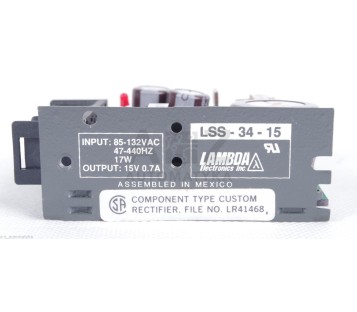 LAMBDA LSS-34-15  LSS3415 94R007072 POWER SUPPLY 15V 0,7A