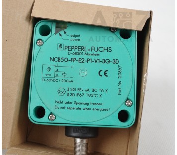PEPPERL + FUCHS NCB50-FP-E2-P1-V1-3G-3D NCB50FPE2P1V13G3D ! NEW !