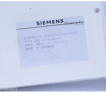 SIEMENS SIMODRIVE 6SC 6110-0GA01 (6SC61100GA01)