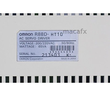 OMRON R88D-HT10 AC SERVO DRIVE R88DHT10