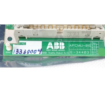 ABB APCMU-06 E-34403  APCMU06 E34403