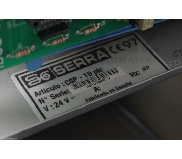 SERRA SERRATRON 10 PLC 10PLC MT-PB  MTPB  CSP10 PLC CSP - 10 PLC  CSP10PLC 