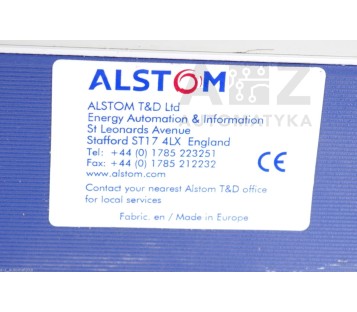 ALSTOM MICOM P139 PI39  P1393605544AW00E01