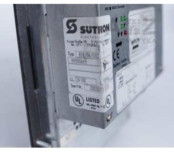 SUETRON SAUTER  BT8 BT-8 BT 8 061032 BT8/061032