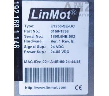 LINMOT: E1250-SE-UC  0150-1898  (  E1250SEUC  )
