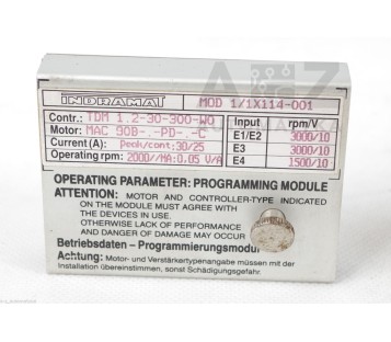 INDRAMAT MOD 1/1X114-001 MOD11X114001