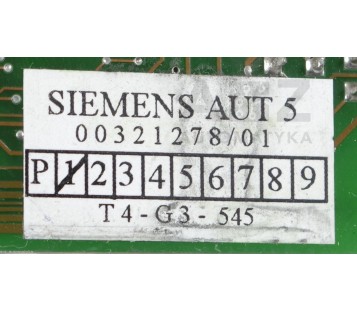 SIEMENS AUT 5 AUT5 1710460-Y0009-000-02  1710460Y000900002