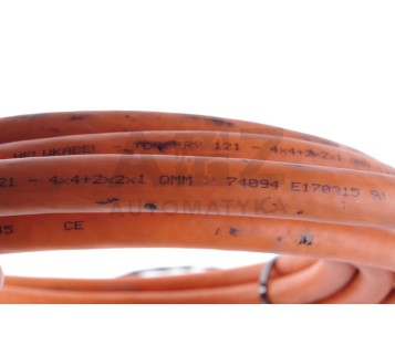 SIEMENS 540cm AC SERVO MOTOR POWER SUPPLY CABLE HELUKABEL