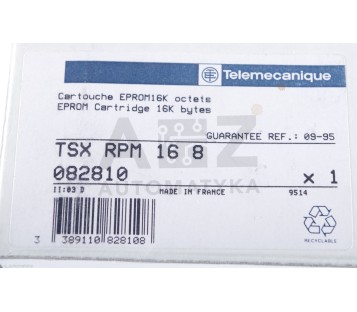 TELEMECANIQUE TSX RPM 16 8 TSXRPM168 082810   ! NEW ! 