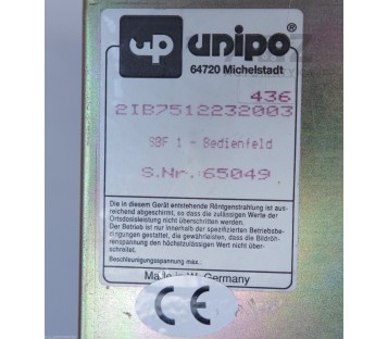 UNIPO EBF 2IB7512232003 ! NEW !