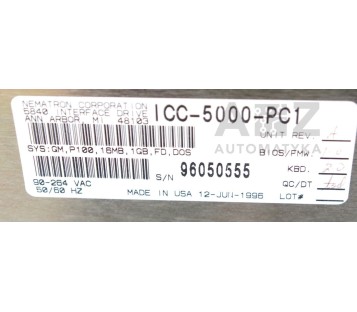 NEMATRON ICC-5000-PC1 ICC5000PC1 