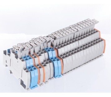 WAGO 281 500V 4MM TERMINAL BLOCK SET ! 24PCS !