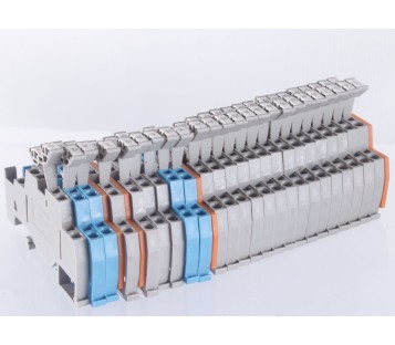 WAGO 281 500V 4MM TERMINAL BLOCK SET ! 24PCS !
