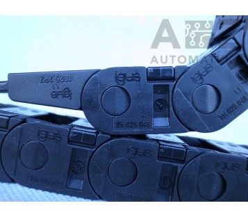 IGUS 15i.025.048 E-Chain Cable Wireway Hose Carrier Zipper chain 70cm ! NEW !