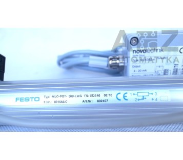 FESTO MLO-POT-300-LWG 152646 Displacement encoder + NOVOTECHNIK MUK350-4 054173