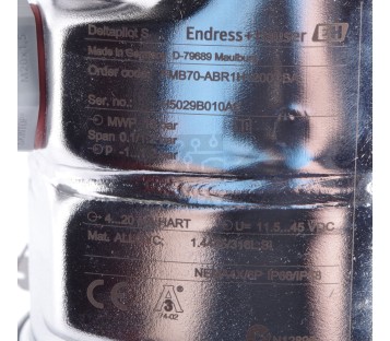 ENDRESS + HAUSER FMB70-ABR1H1200CBA  FMB70 ABR1H1200CBA  FMB70ABR1H1200CBA 