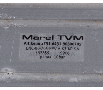 FESTO ADVC-80-10-I-P-A 188308 Marel TVM 537859 DNC-80-705-PPV-A-K3-KP-SA