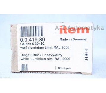 ITEM Hinge 6 30x30, heavy-duty - 0.0.419.80
