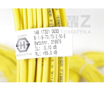 SUHNER 1AB 17321 0033 B-1-9-70/70-2-50-B B197070250B 106970/01 23013083 ! NEW !