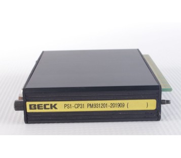 BECK PS1-CP31 PM931201-201909 PS1CP31PM931201201909 CP01-H01-PA2-SM10-SM10--