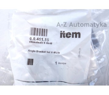 ITEM 0.0.411.15 40X40 Angle Bracket Set 8 ! 4 PCS ! 