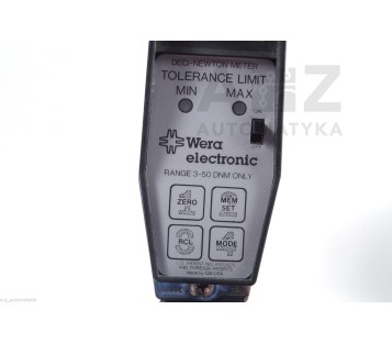 WERA ELECTRONIC  7911 A 7911A 3-50 DNM