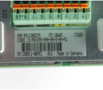REXROTH R911305278 CSB01.1C-PB-ENS-NNN-NN-S-NN-FW INDRAMAT