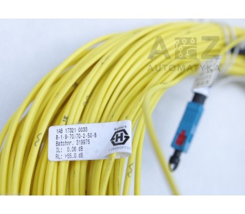 SUHNER 1AB173210033 FIBEROPTIC B-1-9-70/70-2-50-B ! NEW !