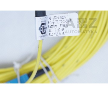 SUHNER 1AB173210033 FIBEROPTIC B-1-9-70/70-2-50-B ! NEW !