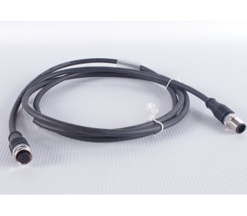 Escha 8047024 AL-WAKS12-2-AL-WASS12/S370 M12 plug 2m !NEW !
