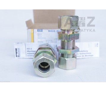PARKER SV20ZSA3C 2pcs FLUID CONNECTORS BULKHEAD UNION ! NEW !