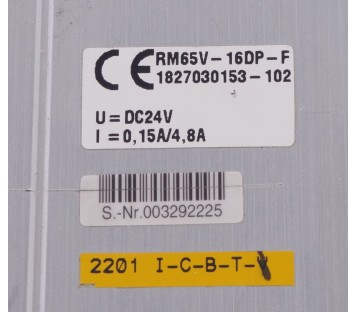 BOSCH RM65V-16DP-F RM65V16DPF 1827030153-102 1827030153102 