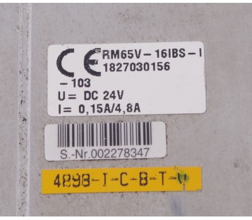 BOSCH RM65V-16IBS-I RM65V16IBSI 1827030156-103 1827030156103 