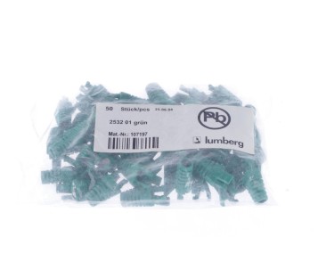 LUMBERG 2532 01 GRUN 107197 RJ45 plug boot Colour GREEN ! 50PCS !