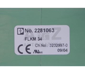 PHOENIX CONTACT FLKM 34 FLKM34 2281063