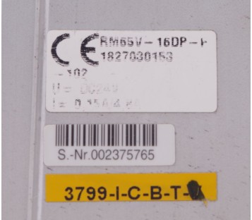 BOSCH RM65V-16DP-P RM65V16DPP 1827030153-102 1827030153102 
