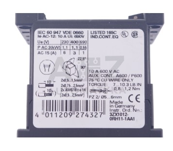 SIEMENS 3RH1131-1BB40 3RH11311BB40  