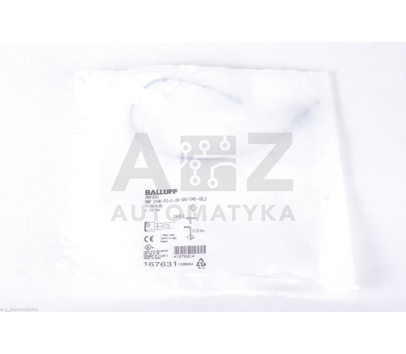 BALLUFF BMF00A2 BMF 214K-PS-C-2A-SA2-S49-00,3  BMF214KPSC2ASA2S4900,3 ! NEW !