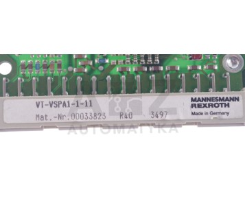 REXROTH MANNESMANN VT-VSPA1-1-11 VTVSPA1111 00033823