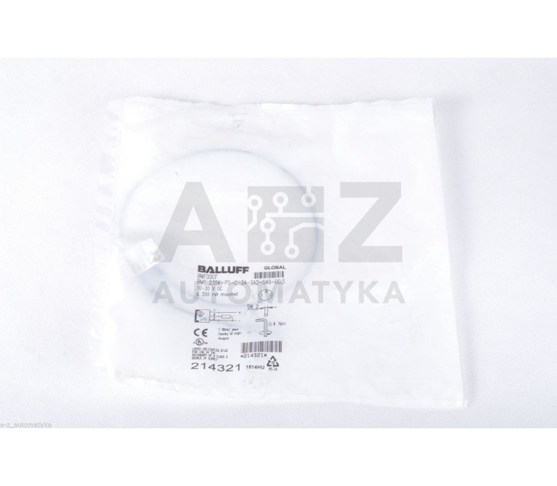 BALLUFF BMF00CF BMF 235K-PS-C-2A-SA2-S49-00,5  BMF235KPSC2ASA2S4900,5 ! NEW !