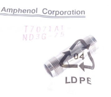 AMPHENOL T7071A1-ND3G-75 5510-080124078  Tnc-adapter Jack-to-jack TNC ! 10PCS