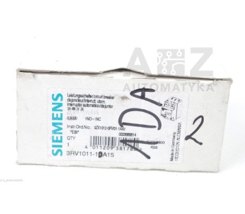 SIEMENS 3RV1011-1DA15  3RV10111DA15! NEW !