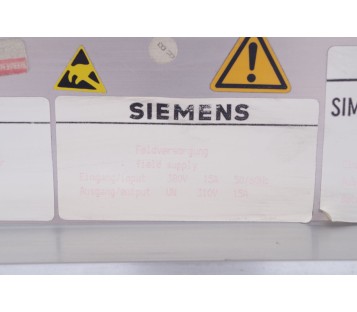 SIEMENS 6 RA 2275 6DV62-0  6RA22756DV620 RADIATOR