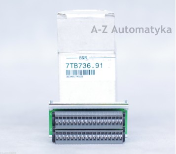 B&R 7TB736.91 2003 terminal block, 36-pin, cage clamps  ! NEW IN BOX !