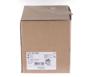 SCHNEIDER LC1 D115P7  LC1D115P7 037722 ! NEW !